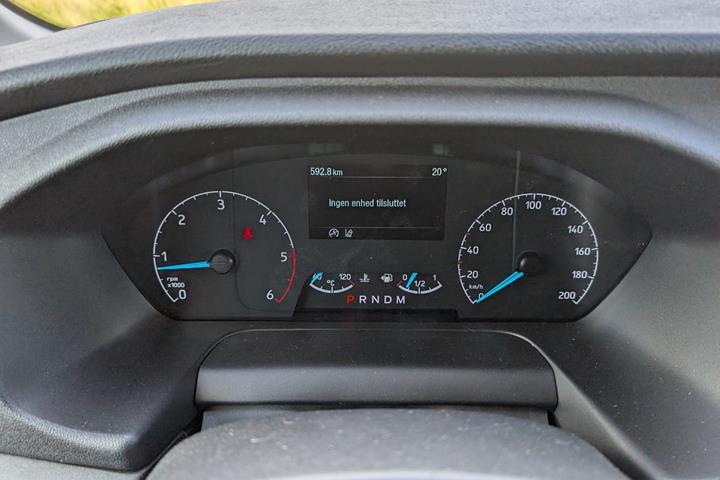 Hvid Ford Transit 350 L3 Van fra 2023
