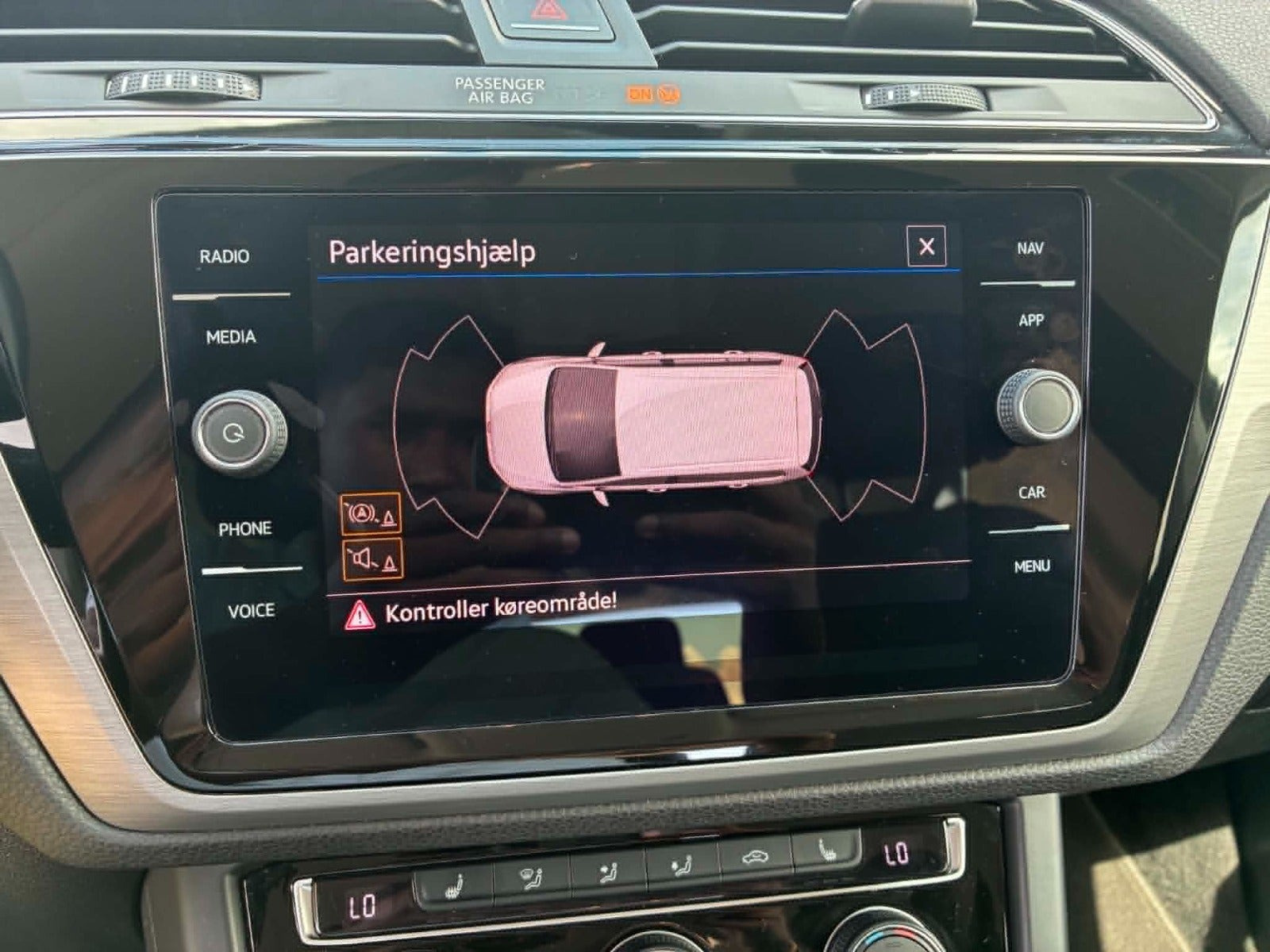 Sort VW Touran fra 2021