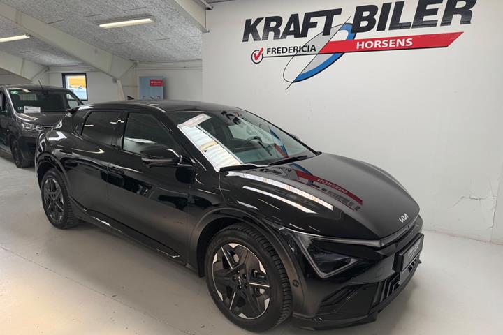 Sort Kia EV6 fra 2025 set udefra