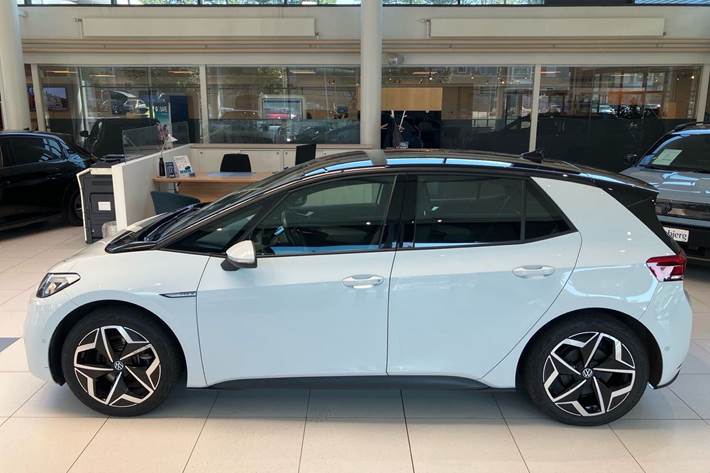 Hvid VW ID.3 fra 2023