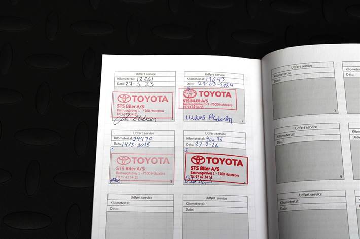 Sort Toyota Aygo fra 2021