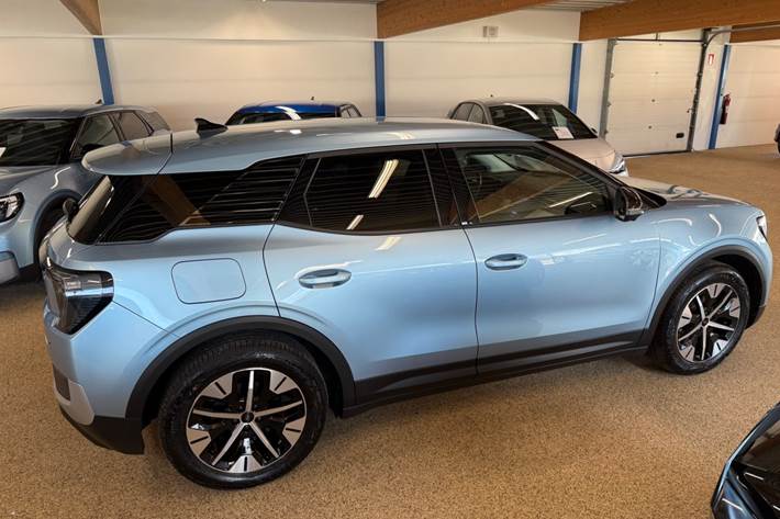 Blå Ford Explorer fra 2025