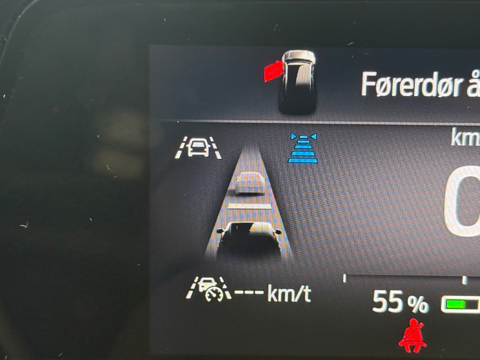 Blå Ford Explorer fra 2025