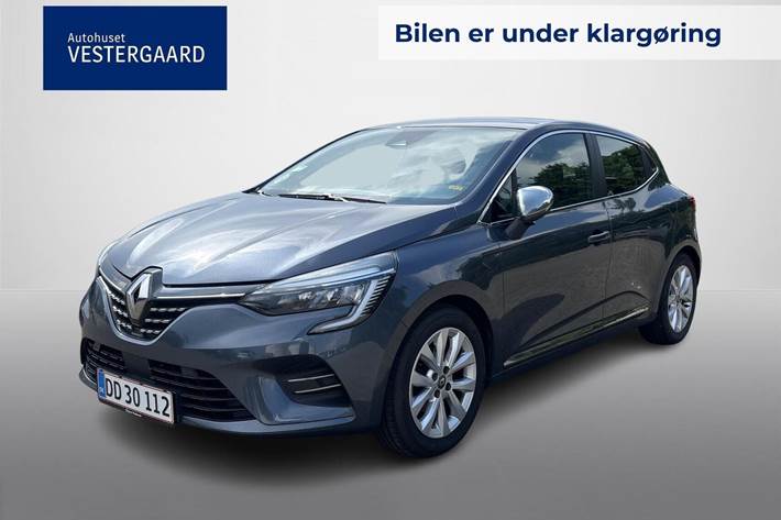 Grå Renault Clio V fra 2021