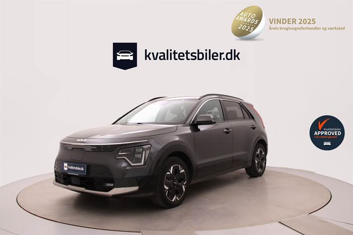 Grå Kia e-Niro fra 2024