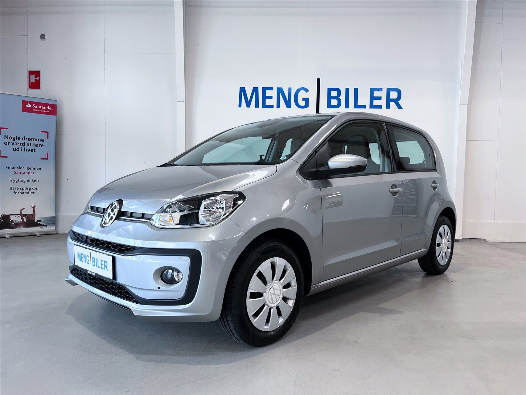 Grå VW up fra 2021