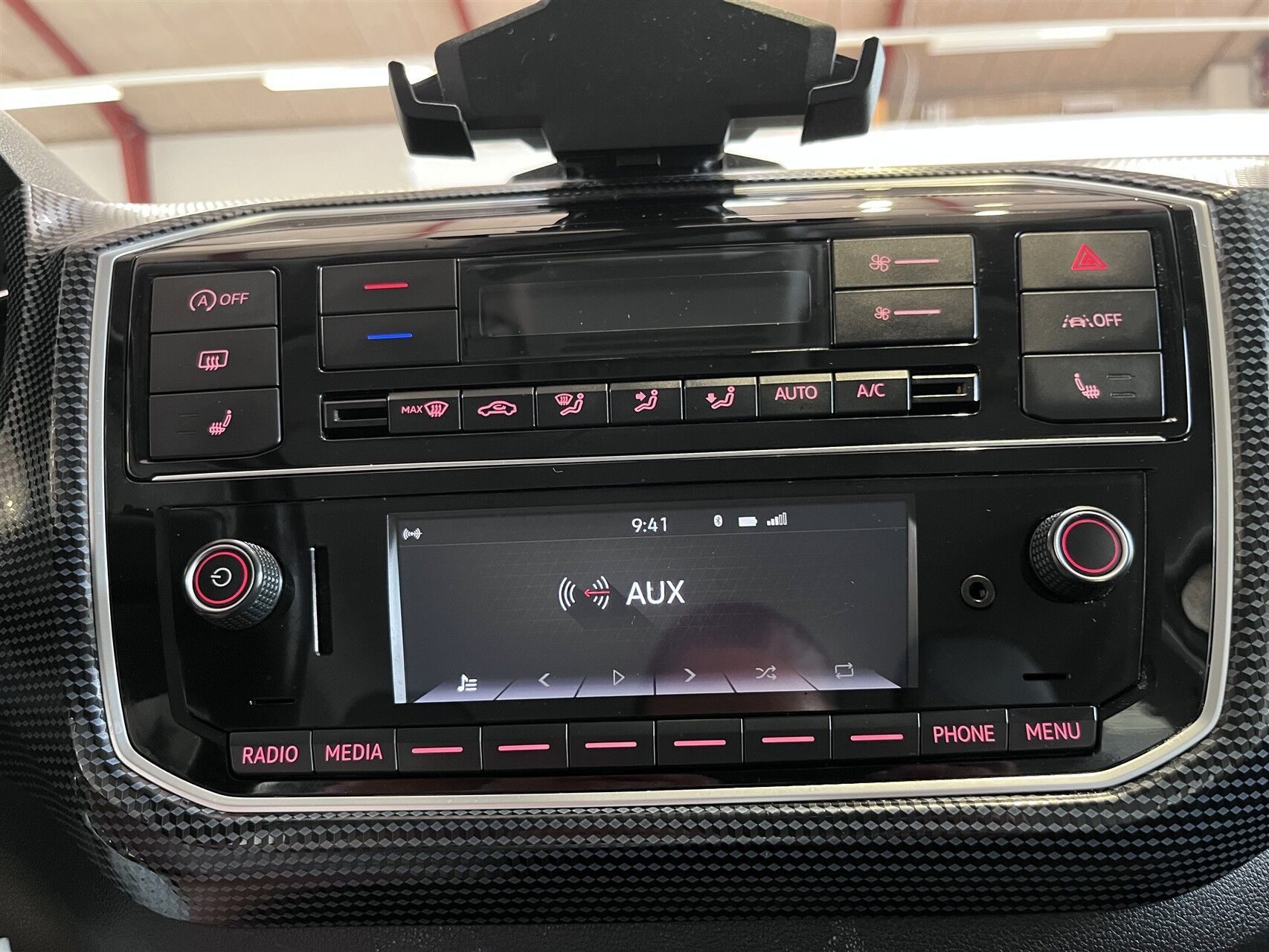 Grå VW up fra 2021