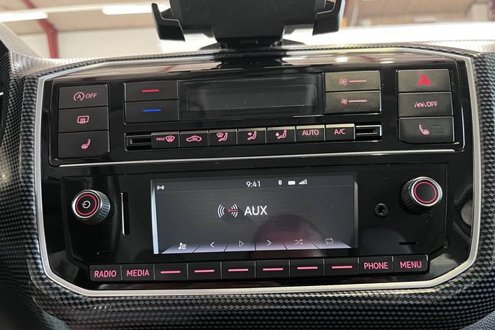 Grå VW up fra 2021