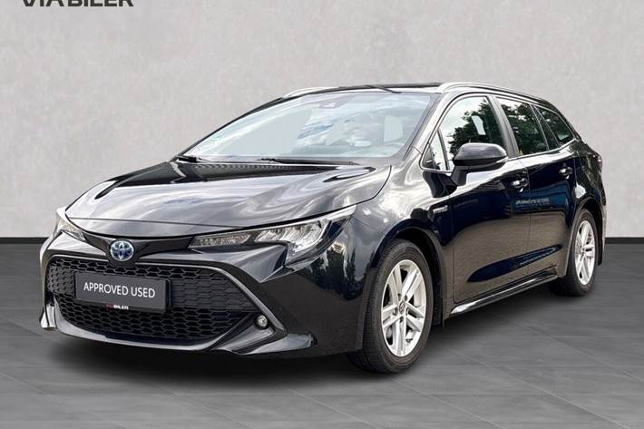 Sort Toyota Corolla fra 2020