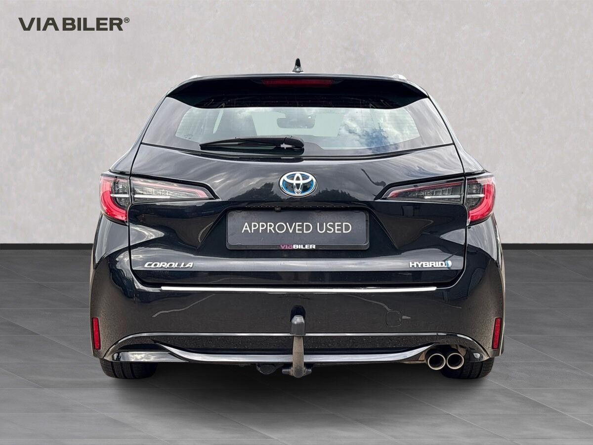 Sort Toyota Corolla fra 2020