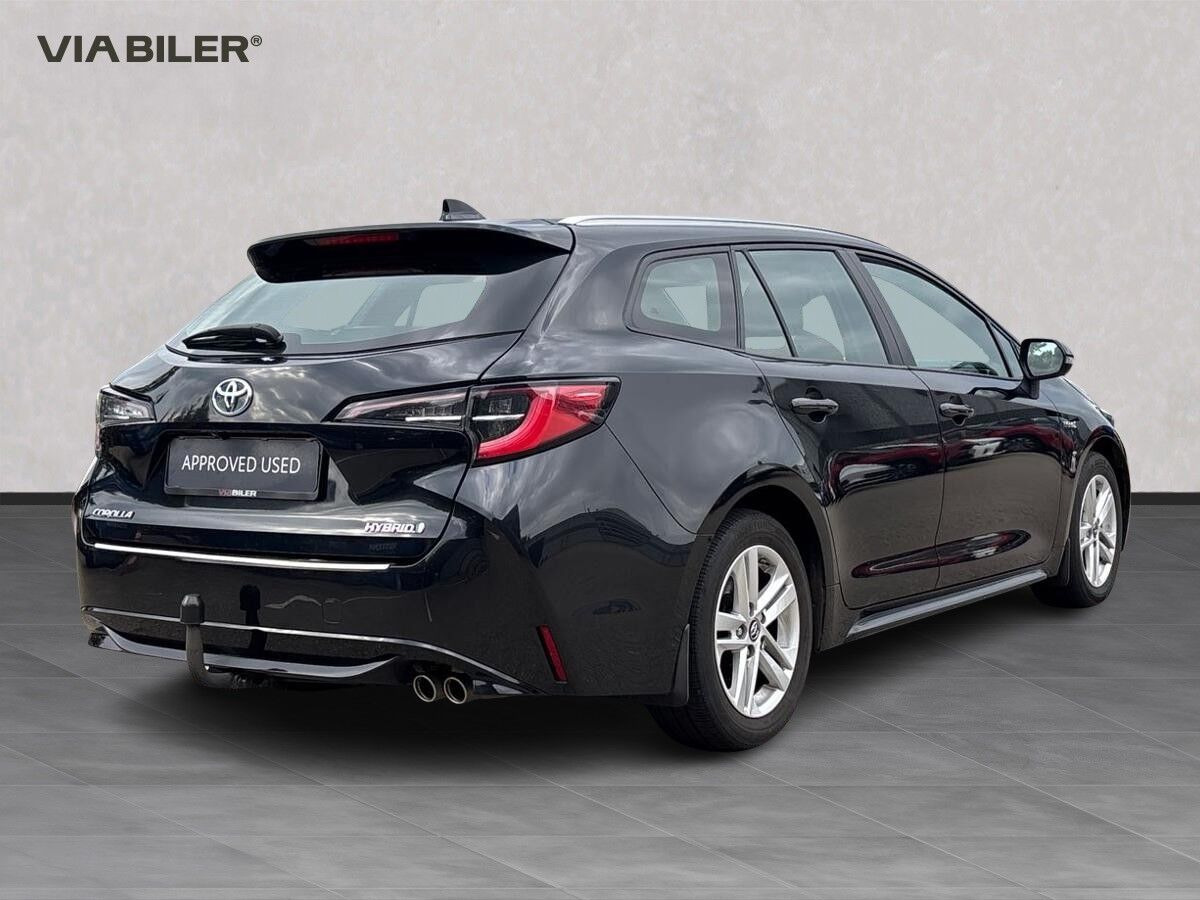Sort Toyota Corolla fra 2020