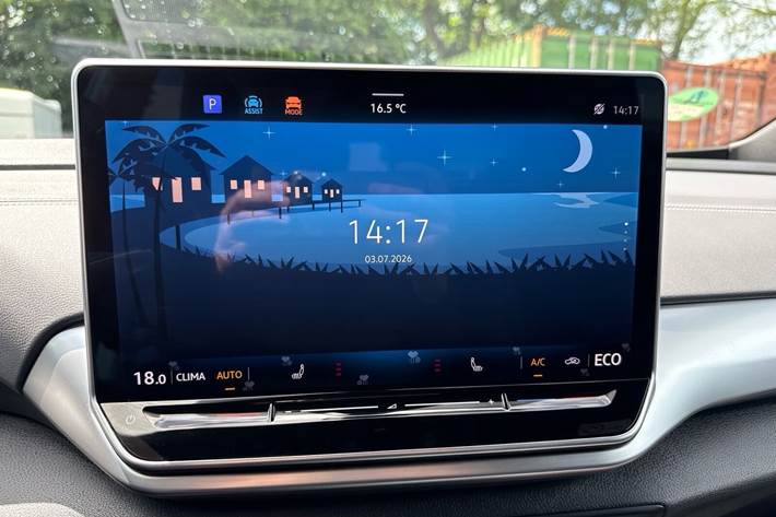 Blå VW ID.4 fra 2025