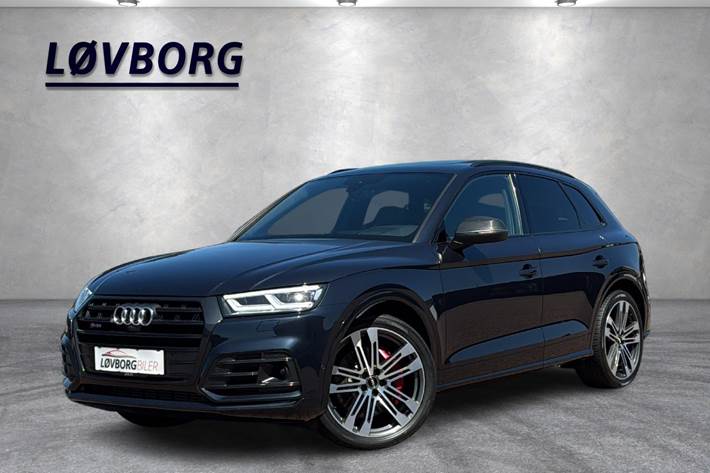 Blå Audi SQ5 fra 2020