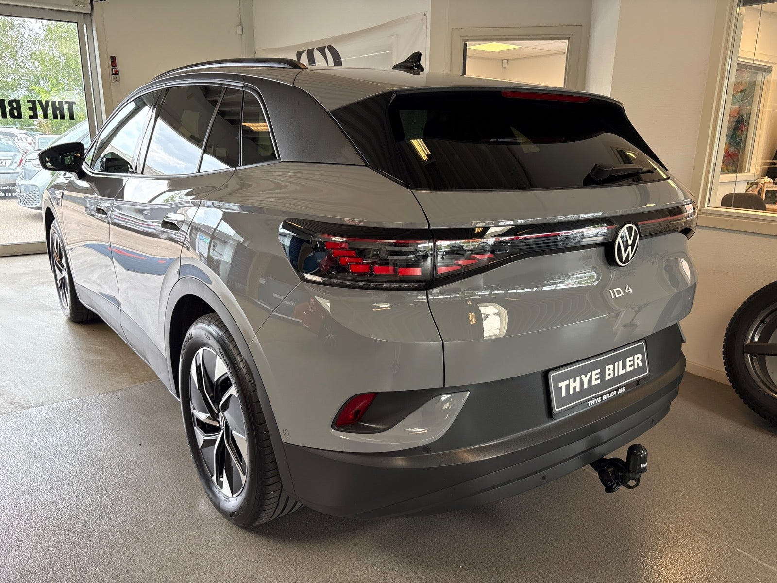 Grå VW ID.4 fra 2023