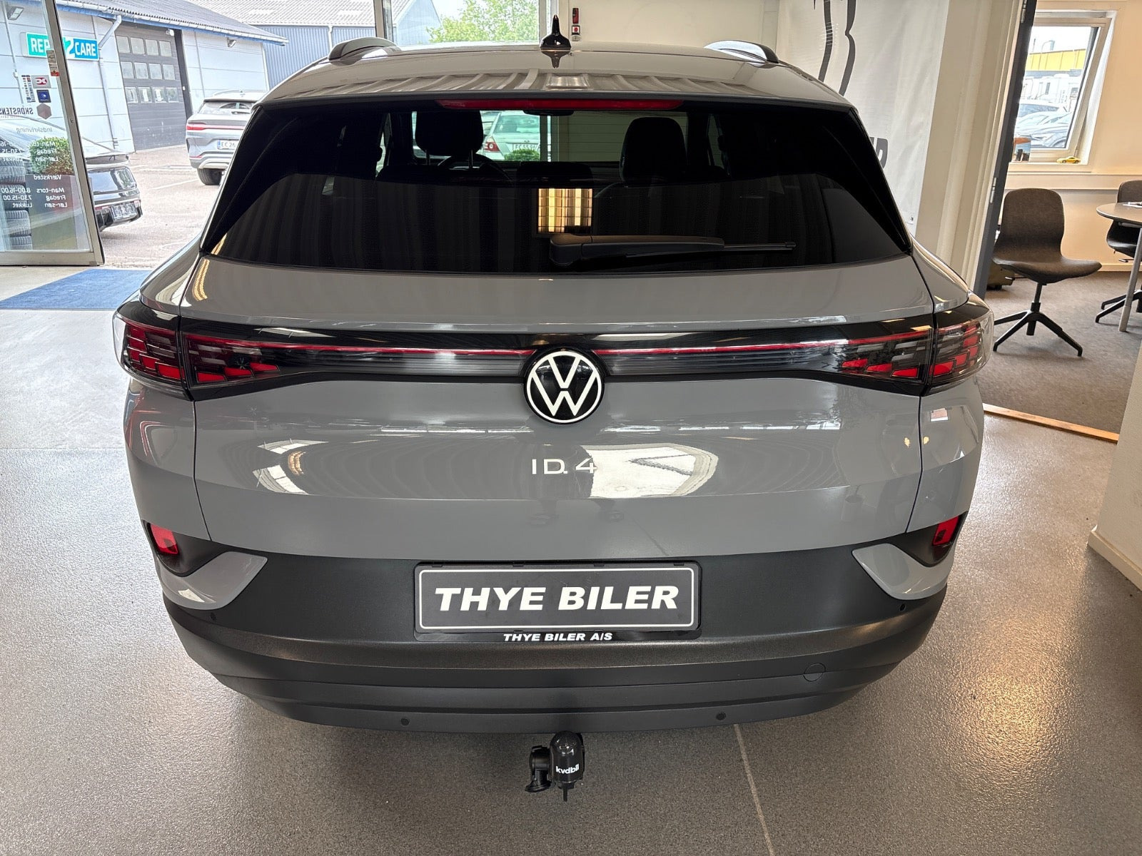 Grå VW ID.4 fra 2023