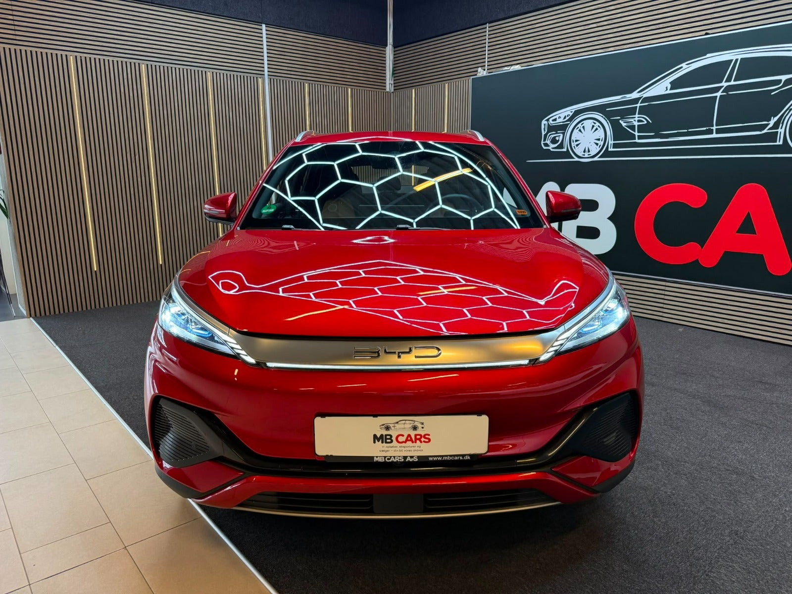 Rød BYD Atto 3 fra 2022