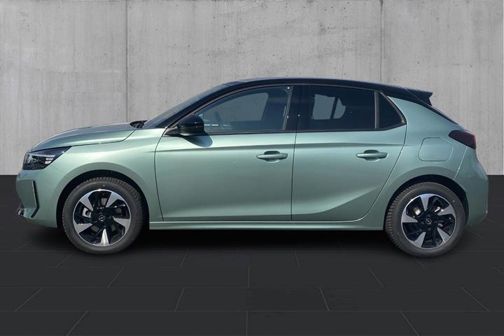Grøn Opel Corsa-e fra 2026