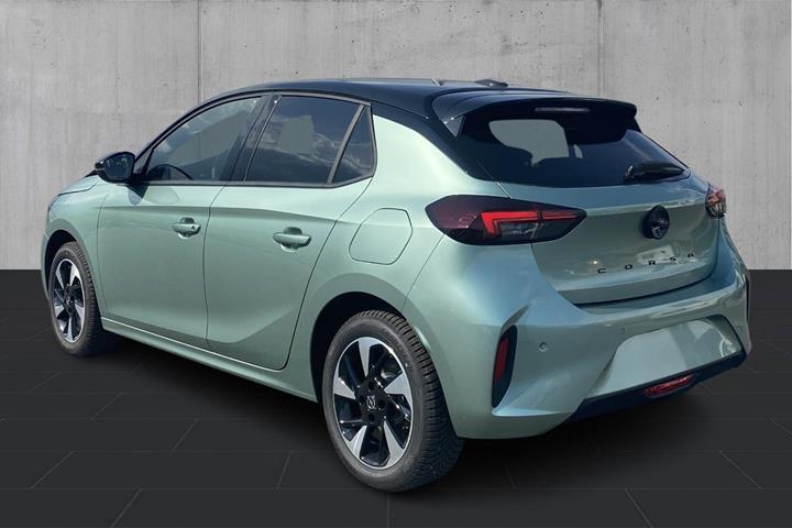 Grøn Opel Corsa-e fra 2026