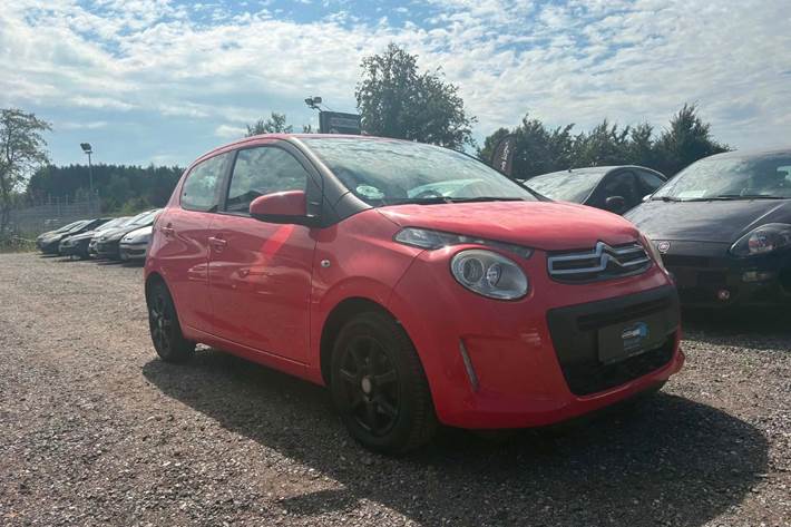 Rød Citroën C1 fra 2014