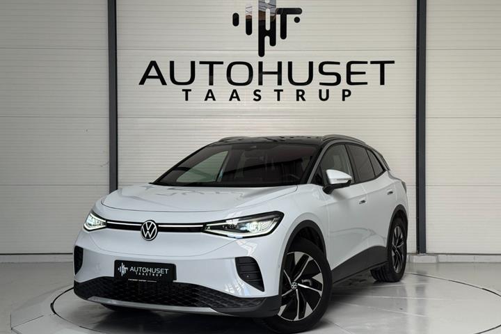 Hvid VW ID.4 fra 2025 set udefra