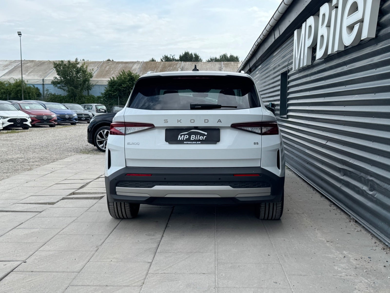 Hvid Skoda Elroq fra 2026