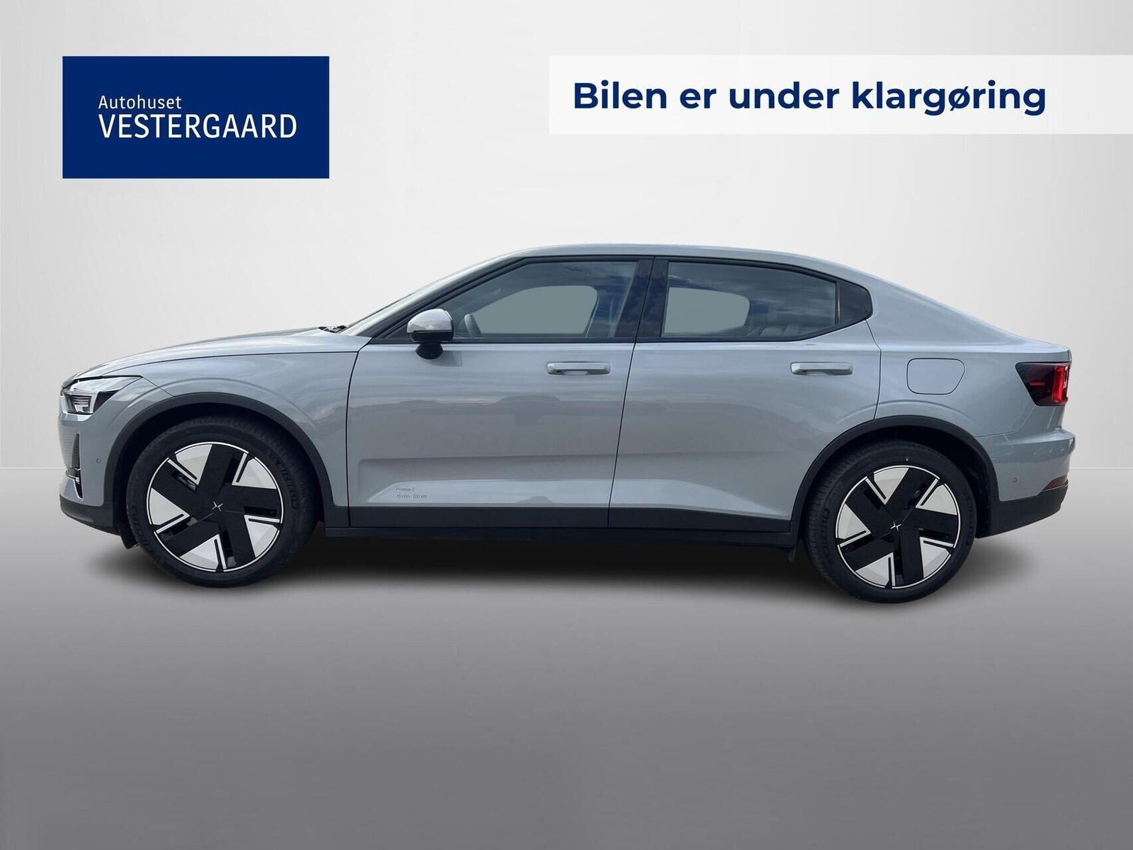 Grå Polestar 2 fra 2025