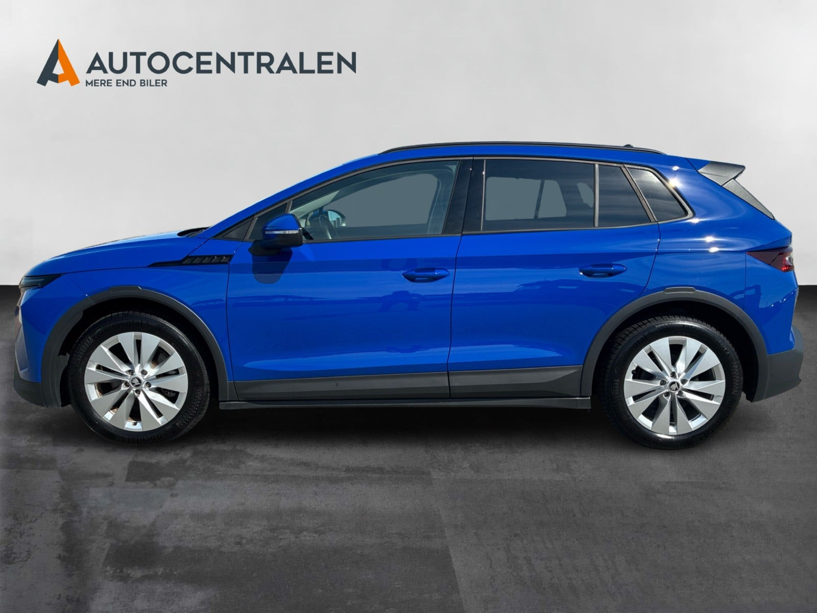 Blå Skoda Elroq fra 2025