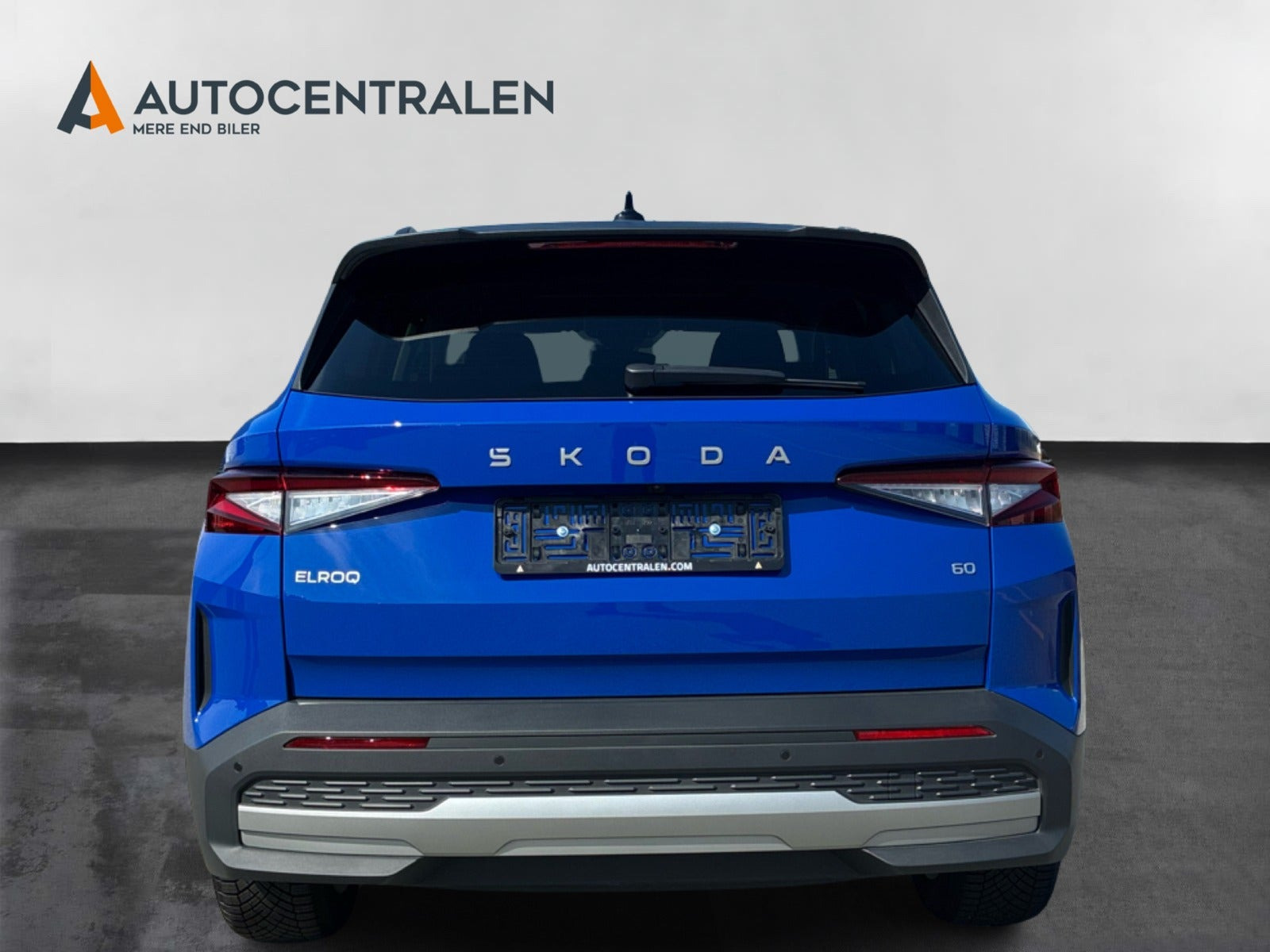 Blå Skoda Elroq fra 2025