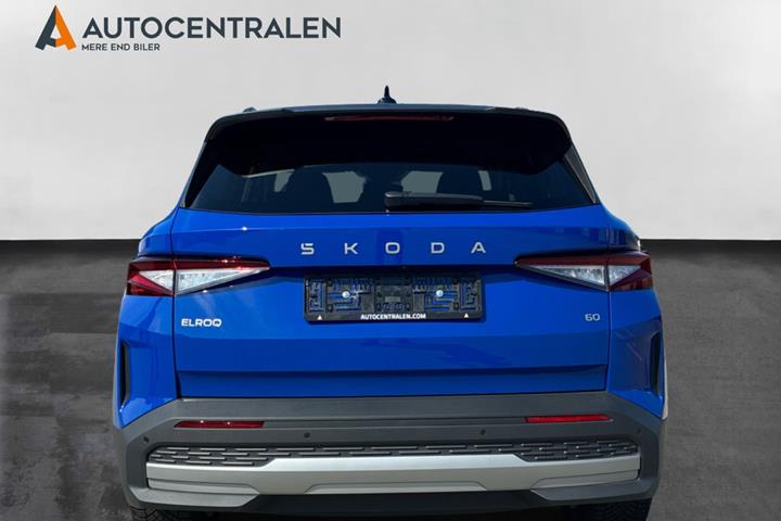 Blå Skoda Elroq fra 2025