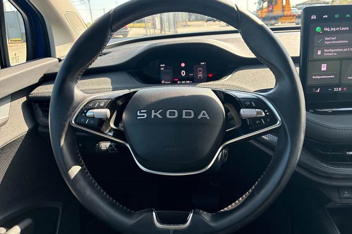 Blå Skoda Elroq fra 2025
