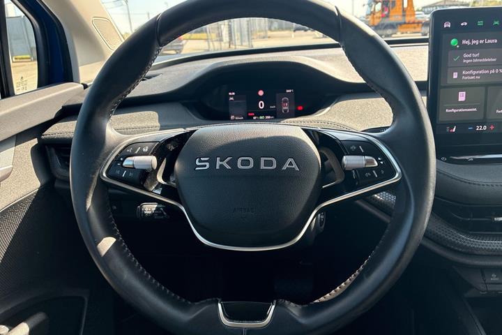 Blå Skoda Elroq fra 2025