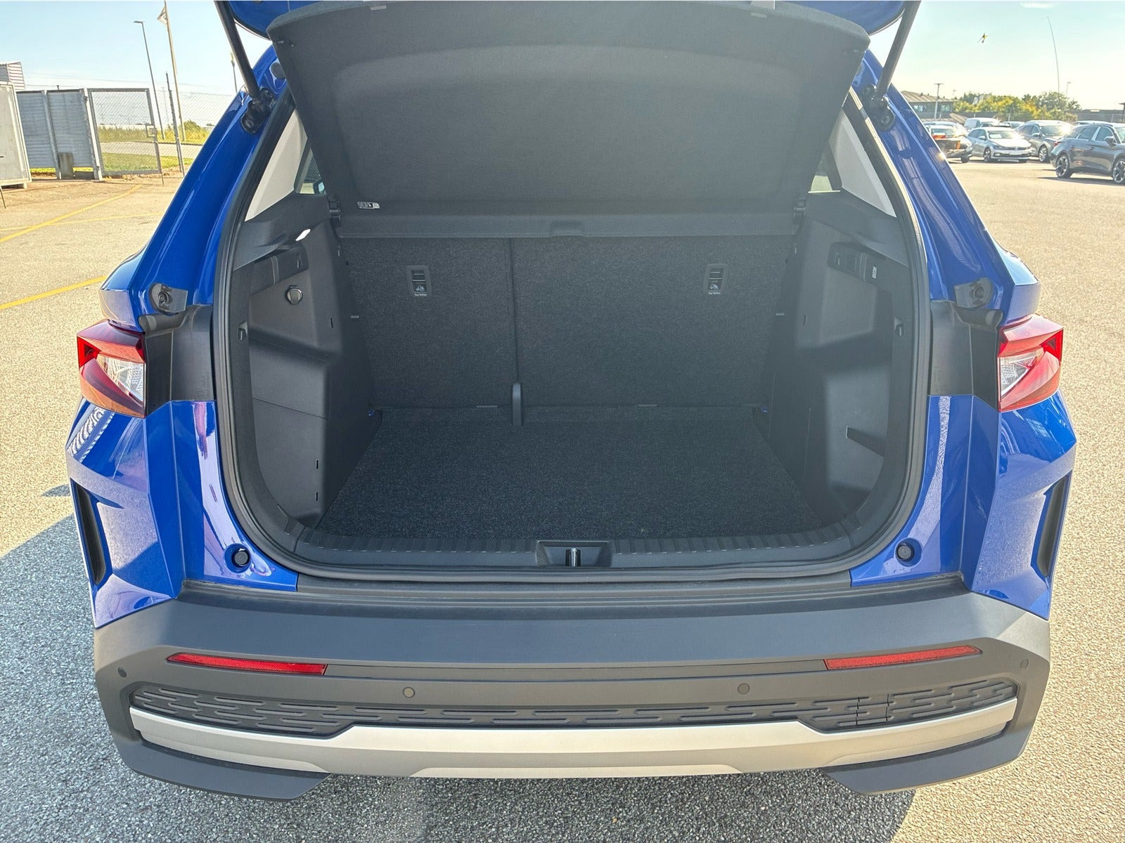 Blå Skoda Elroq fra 2025