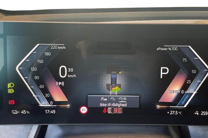 Sort BMW iX fra 2026