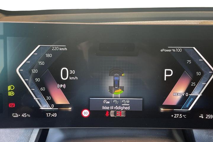 Sort BMW iX fra 2026