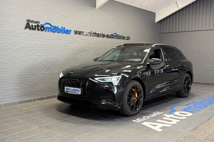 Sort Audi e-tron fra 2021