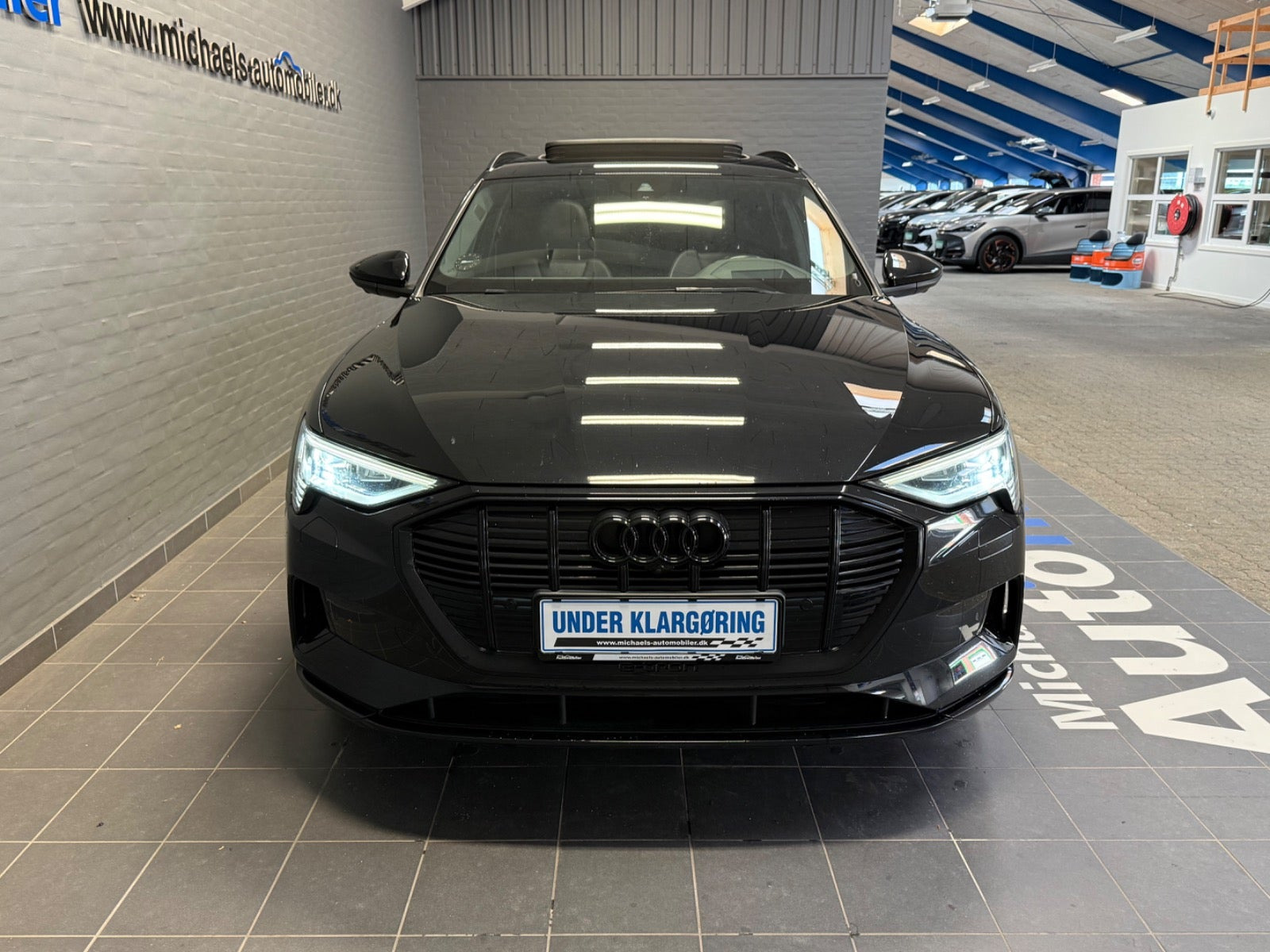 Sort Audi e-tron fra 2021