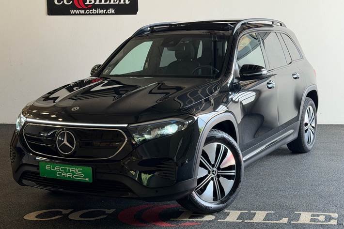 Sort Mercedes EQB250 fra 2023