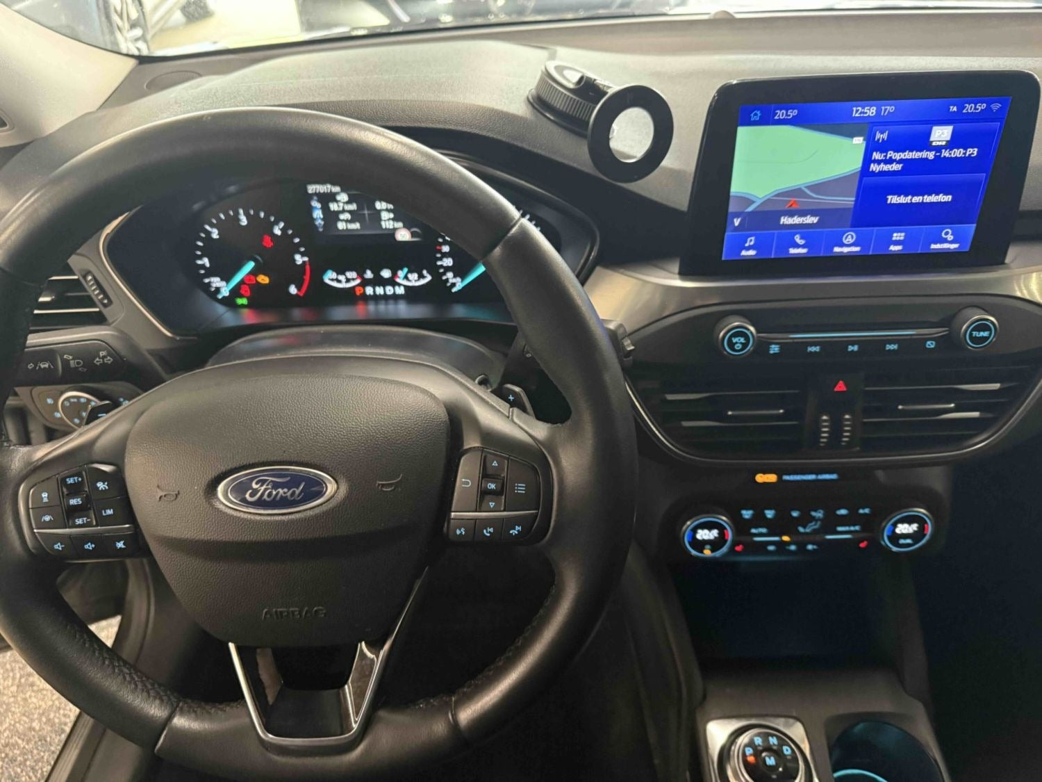 Grå Ford Focus fra 2020