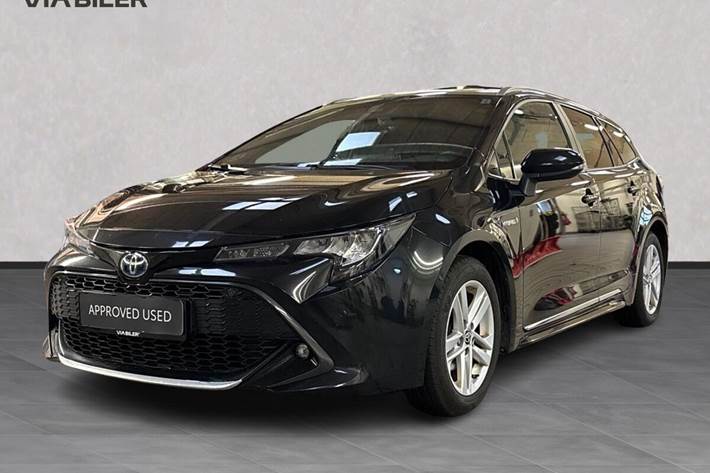 Sort Toyota Corolla fra 2020