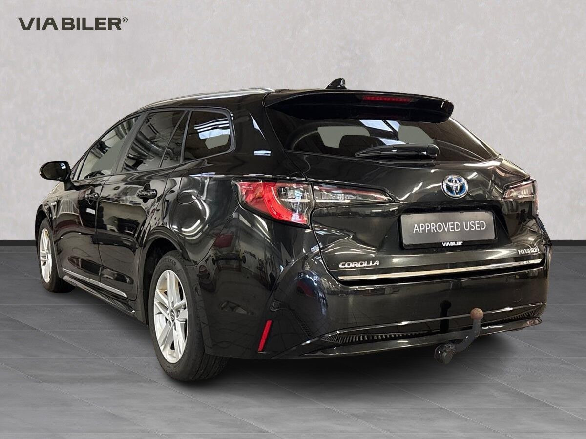 Sort Toyota Corolla fra 2020