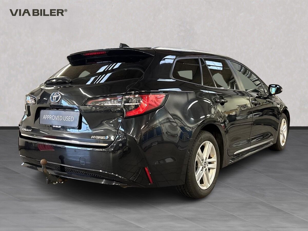 Sort Toyota Corolla fra 2020