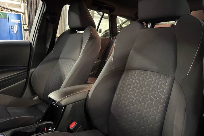 Sort Toyota Corolla fra 2020