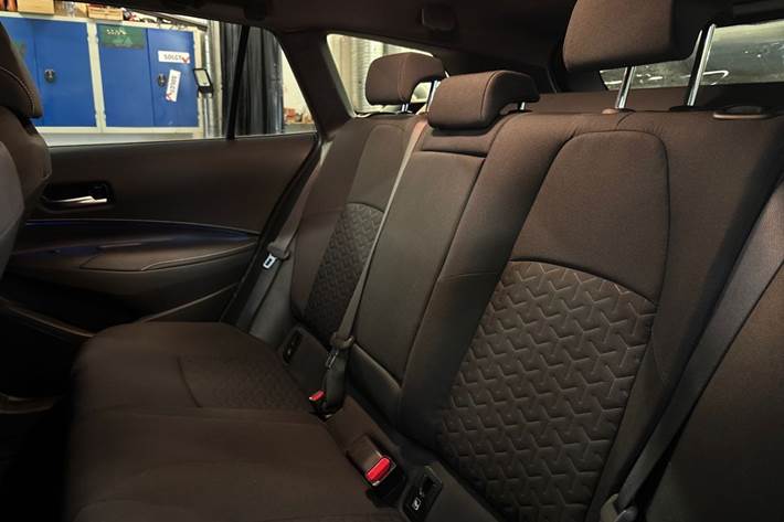 Sort Toyota Corolla fra 2020