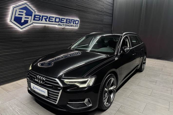 Sort Audi A6 fra 2020
