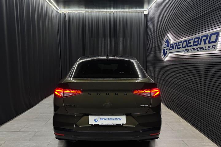 Grøn Skoda Enyaq fra 2026