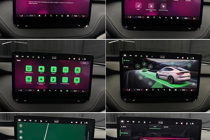 Grøn Skoda Enyaq fra 2026