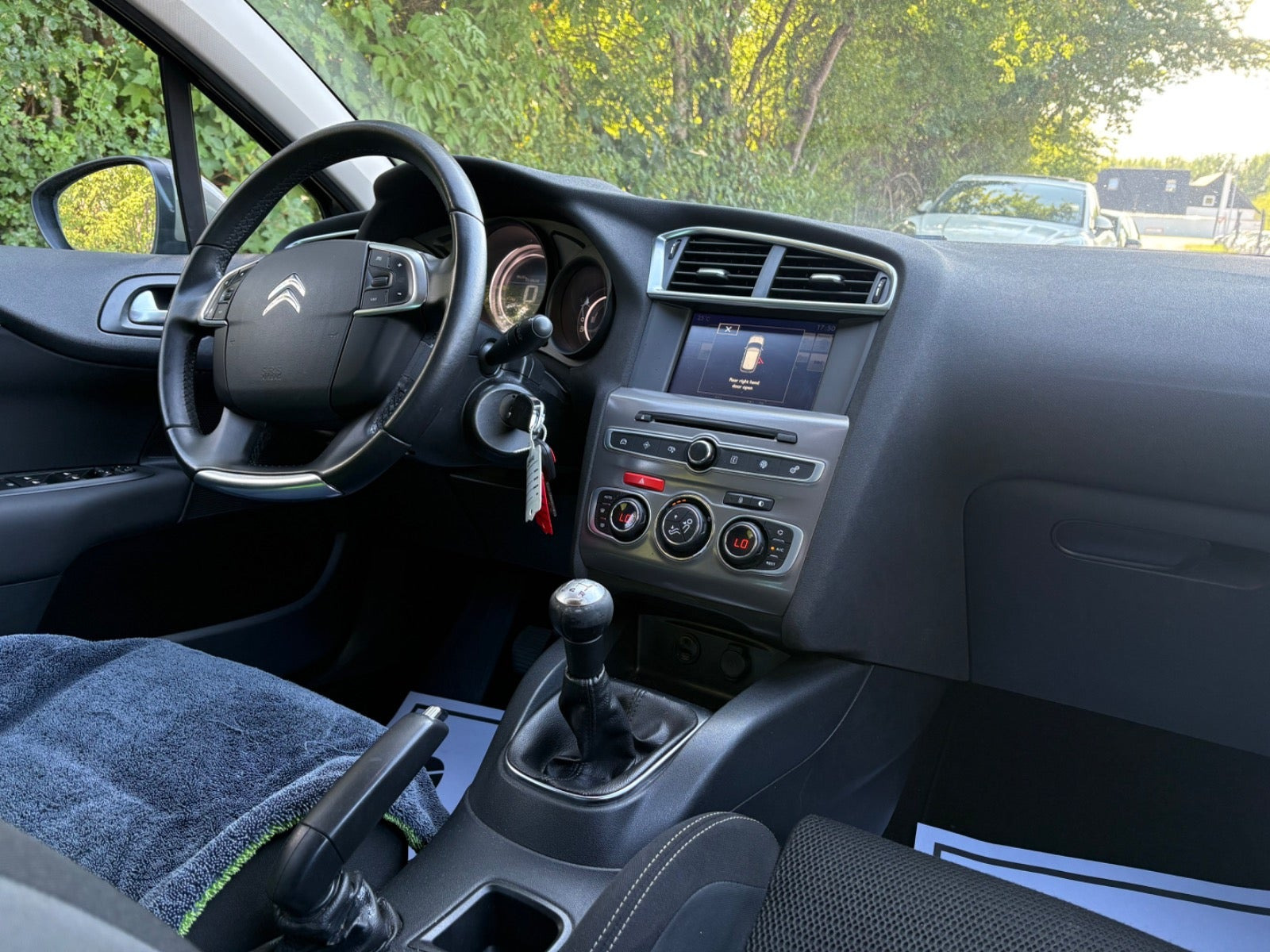 Grøn Citroën C4 fra 2017