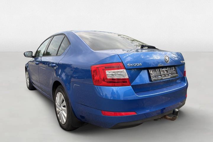 Grøn Skoda Octavia fra 2014