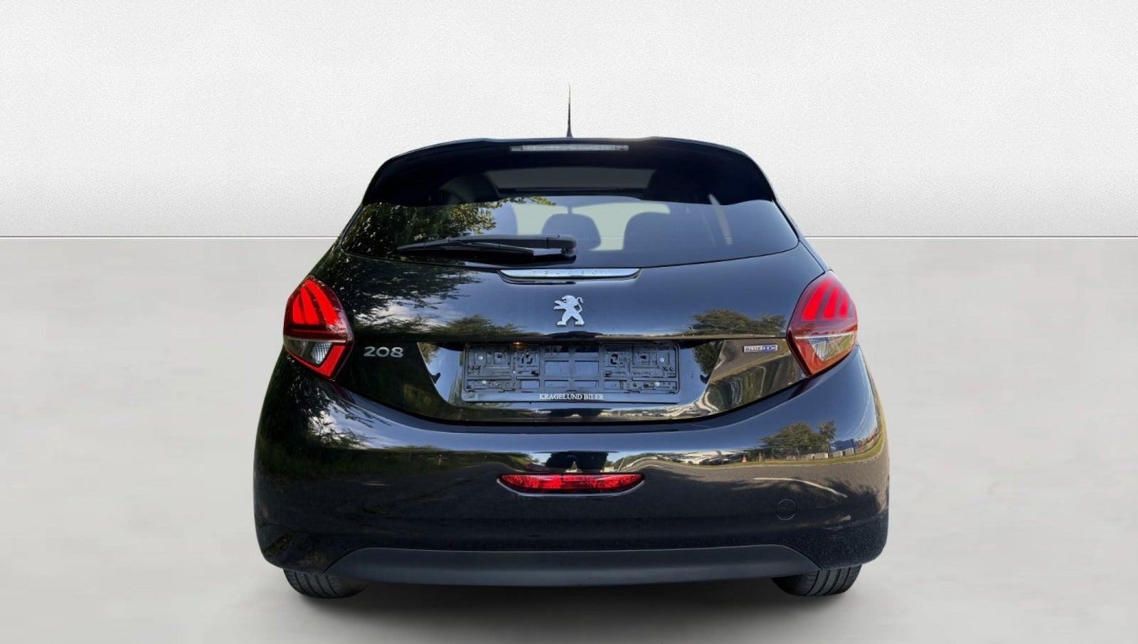 Grøn Peugeot 208 fra 2016