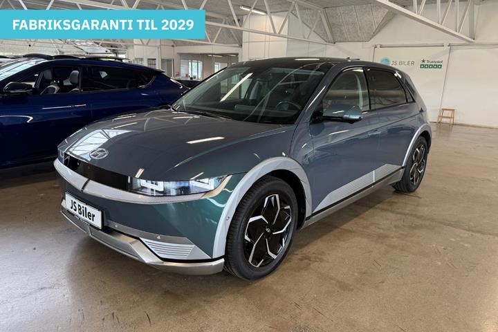 Turquoise Hyundai Ioniq 5 fra 2023 set udefra